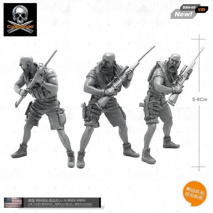 Kits de figurines en résine 1/35, 2 figurines non assemblées et non peintes, C494 26 Kits de figurines en résine 1/35, 2 figurines non assemblées et non peintes, C494 26