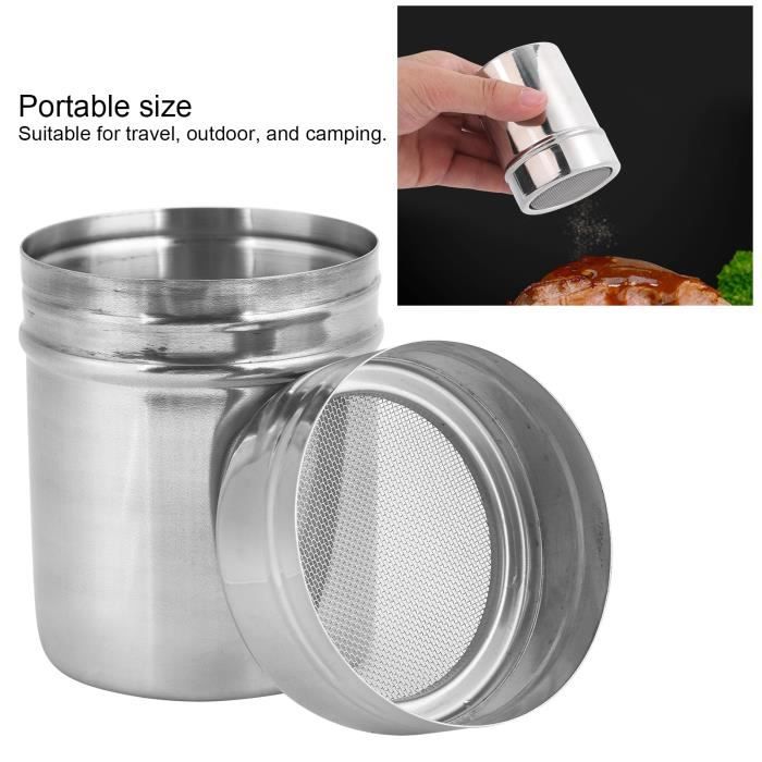 Saupoudreuse, 2 Pièces Shaker À Chocolat, Saupoudreuse Cacao 16 Pièces