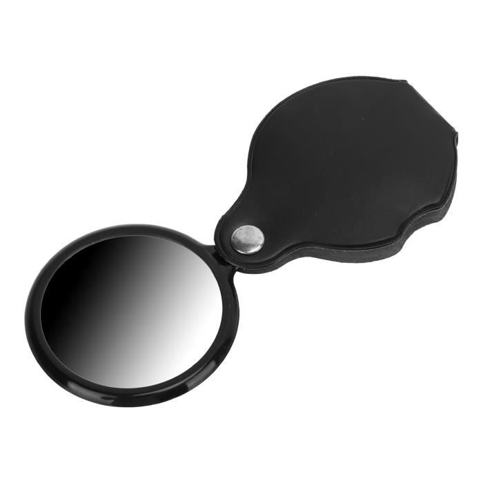 Duokon Loupe grossissante Loupe de poche 6X HD Lens Clear Imaging