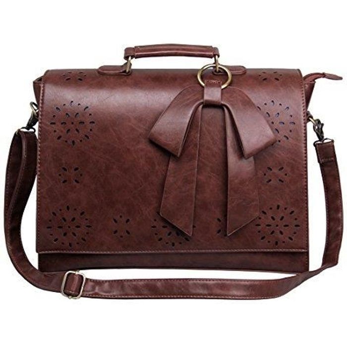 Ecosusi sac cartable vintage pour femme shop