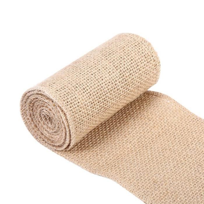 Rouleau De Toile De Jute VEVOR - 35,5 Cm X 9,1 M - Pour Artisanat, Plantes, Décoration