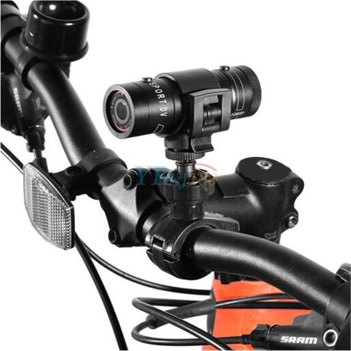 Caméra de sport étanche ESTINK F9 Mini 1080P avec support pour vélo voiture et casque
