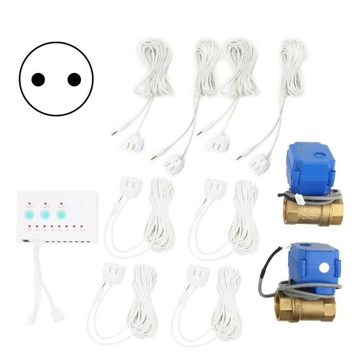 Pack De 2 Moniteurs D'eau Et Détecteurs De Fuites Flume - Suivi Conso En Temps Réel, Smart Home