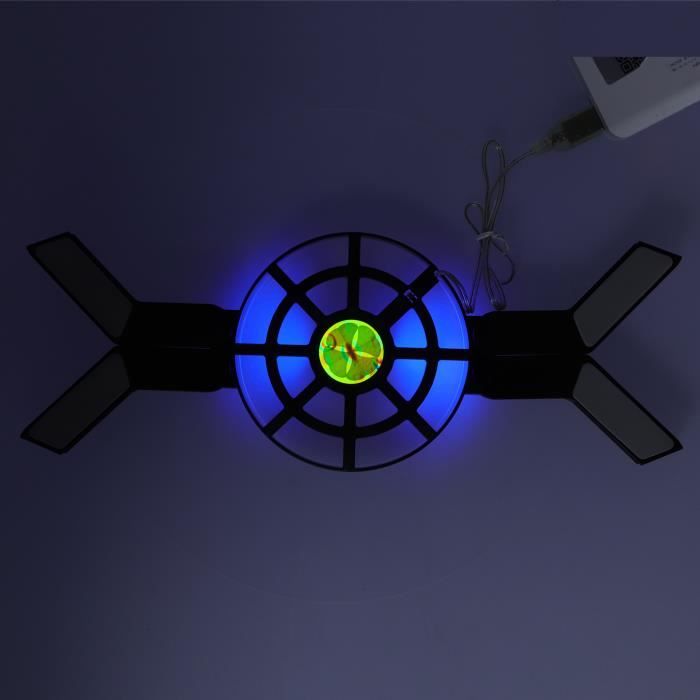 Ventilateur CPU RGB Veemoon - Refroidissement Rapide, Design Ailettes, Compatible PC Bureau - Blanc, 12V, 2000 Tr/min - 10
