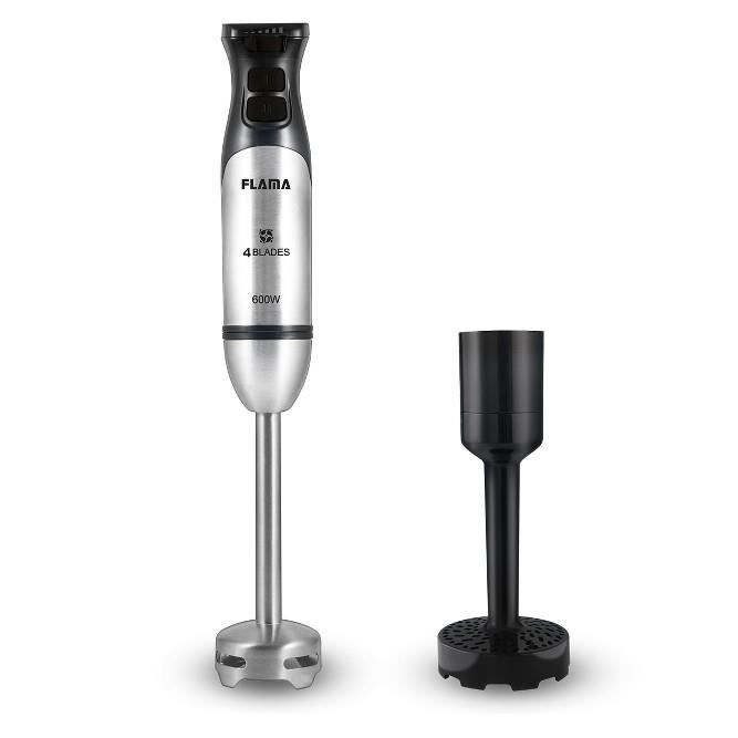 40897 Mini Mixeur Design Avec Moteur Puissant De 500 W, 2 Vitesses Et Fonction Pulse, Couvercle