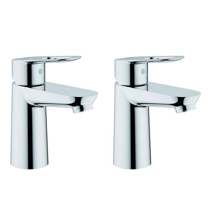 Grohe Lot de deux mitigeurs Lavabo BauLoop (23337000-DUO)