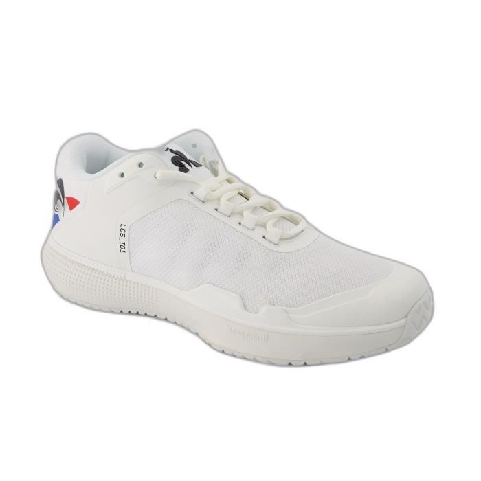 chaussures de tennis de tennis le coq sportif futur t01 all court - bright white - 40