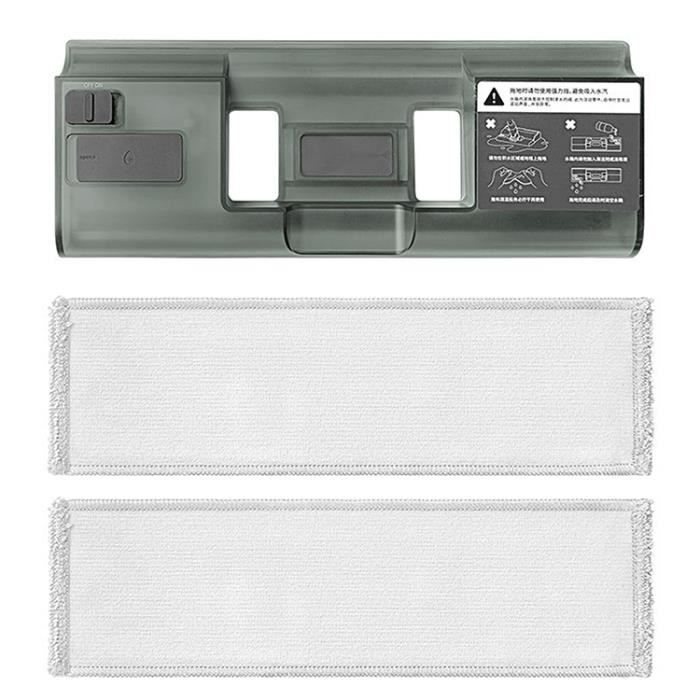 Réservoir D'eau ABS + Vadrouille Pour Robot Proscenic 800T/820/830/850p Et Liectroux C30B - Pièce De Rechange Nettoyage - 5