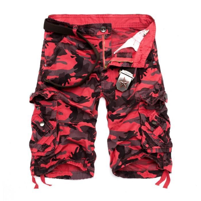 Bermuda online rouge homme