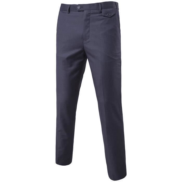 Pantalon Habillé Zara Enfant Gris Taille 9 - Poches, Taille Ajustable, Coton, Lavable, Pour Garçon