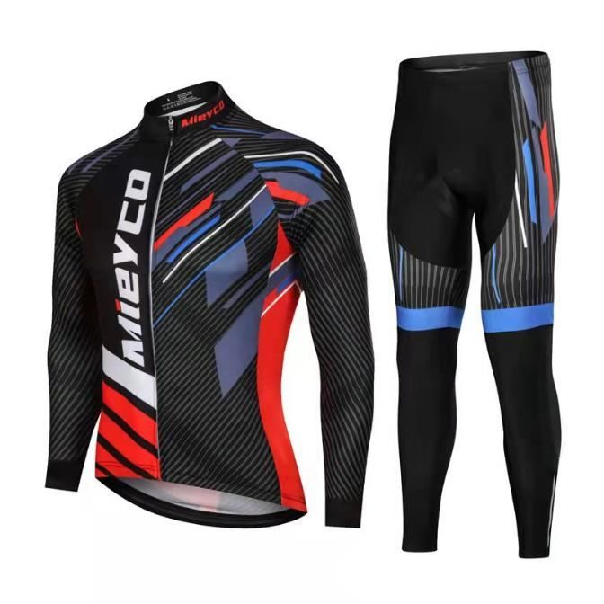 Tenue cycliste équipe nationale Chili Manches longues Cuissarde M Veste XL BBS