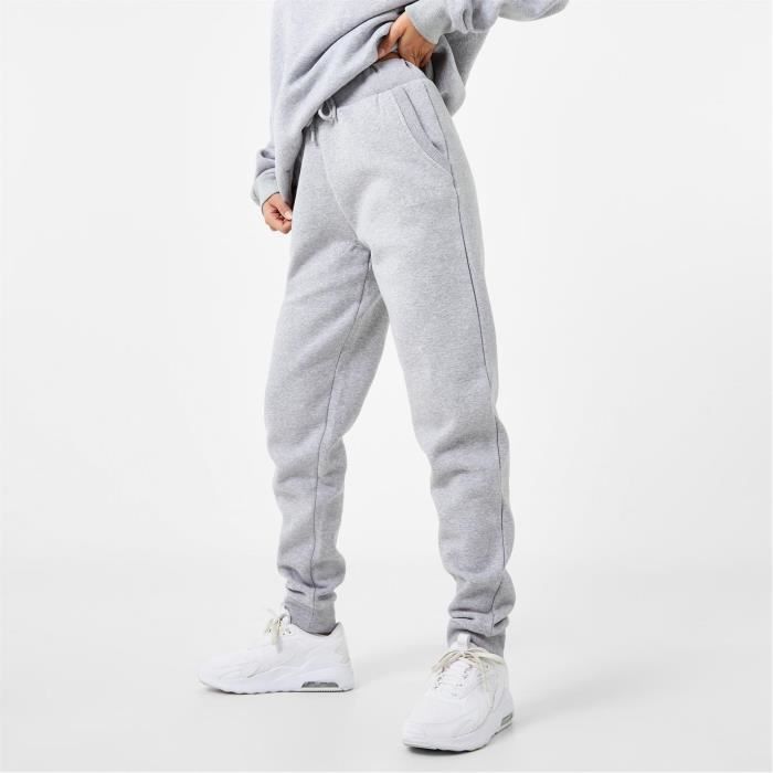 Nike - Pantalon Jogging Classic Logo Gris Chiné 