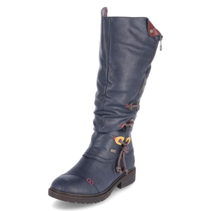 Chaussures rieker femme bleu marine shop