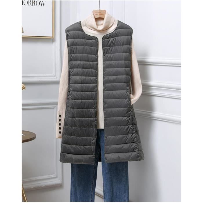 Débardeur Femme Été Coton-Lin - Col Rond, Coupe Ajustée, Basique Élégant Pour Tenue Décontractée