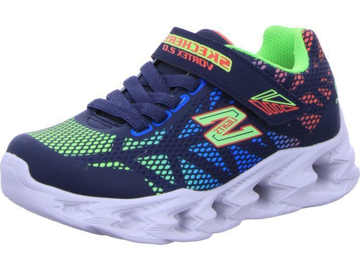 Vortex Basket Baskets - SKECHERS - Vortex 2.0 - Enfant - Noir - Lacets Noir ...