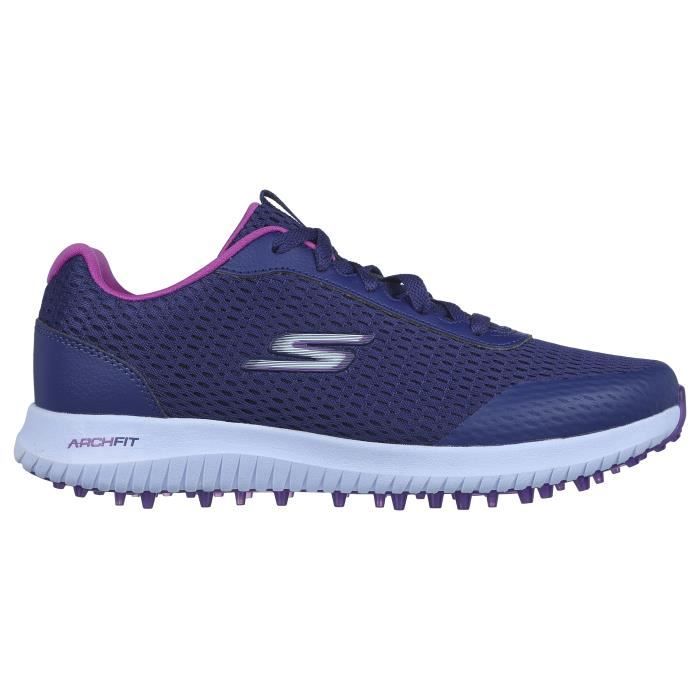chaussures de golf de golf sans crampons femme skechers skechers go golf max fairway 3 - navy/purple - 36