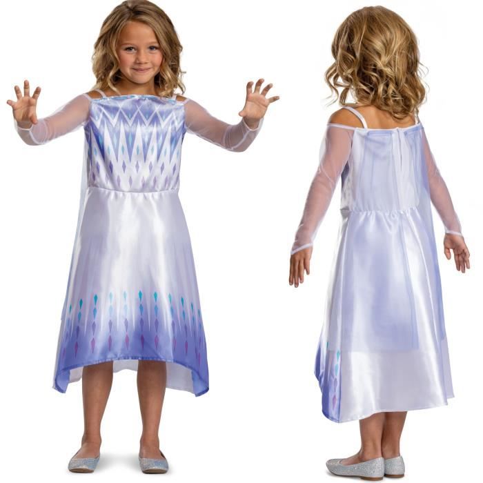 Deguisement robe Reine des neiges Elsa 7/8 ans - Princesse - 8 ans