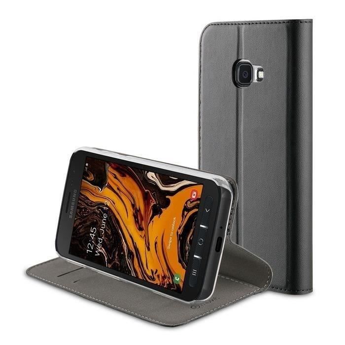 MUVIT Edition Folio Stand Noir: Samsung Galaxy XCover 4S