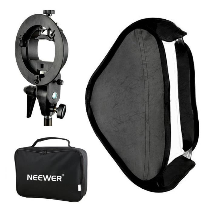 Neewer 32 pouces//80 centim/ètres Softbox Octagonal avec Support de S-Type et Sac de Transport pour Speedlight Studio Flash Monolight Photographie de Portrait et de Produit Avec Bowens Montage