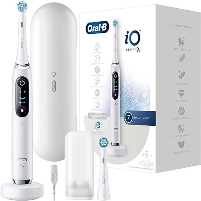 Brosse À Dents Électrique Oral-B iO Series 9N – 7 Modes de Brossage, Écran Couleur - vue 3
