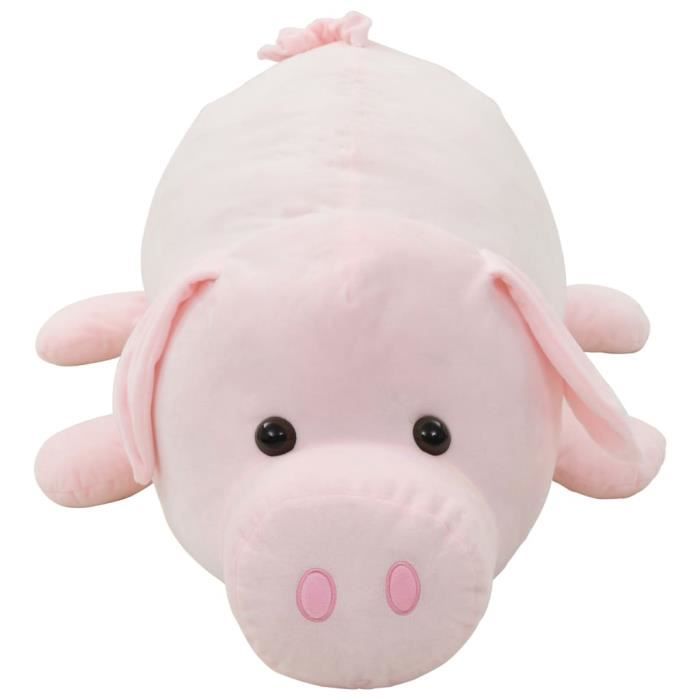 Peluche Cochon rose 8po