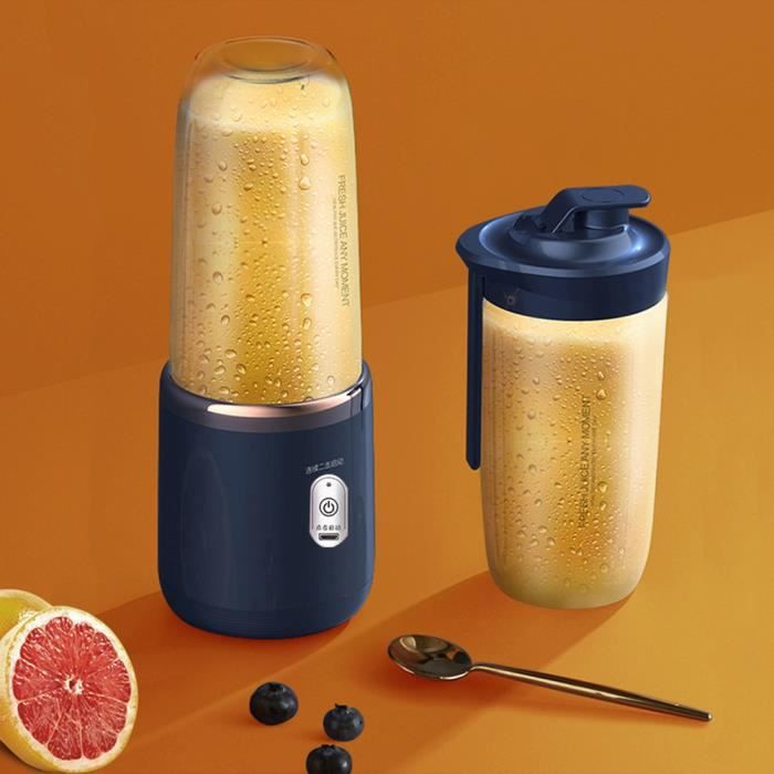 Mini Mixeur Électrique. Mélangeur À Jus Portable De 300Ml. Mitigeur De