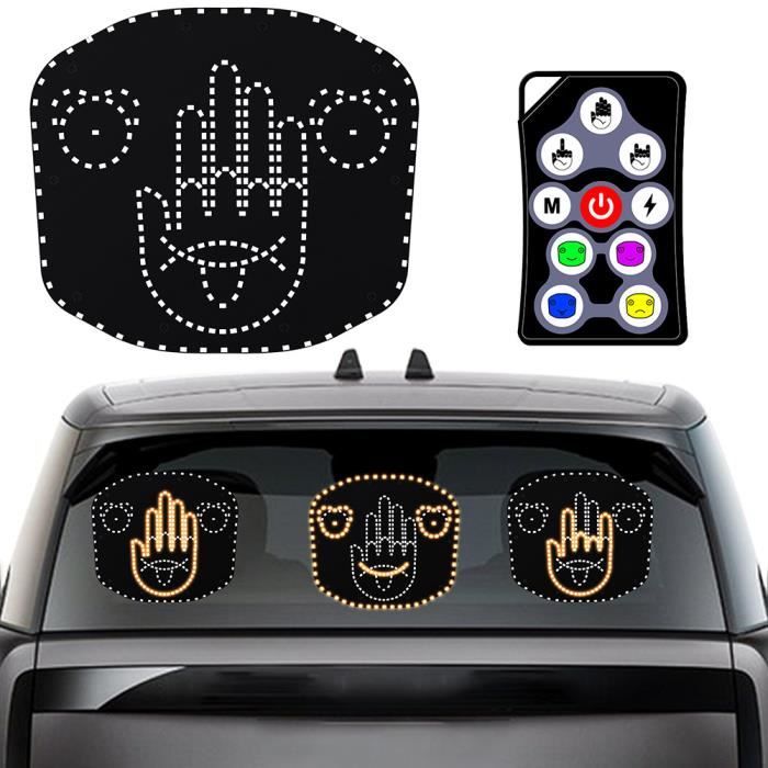 Lumière LED du MajeurCool Car Interior Road Rage Panneau Lumineux