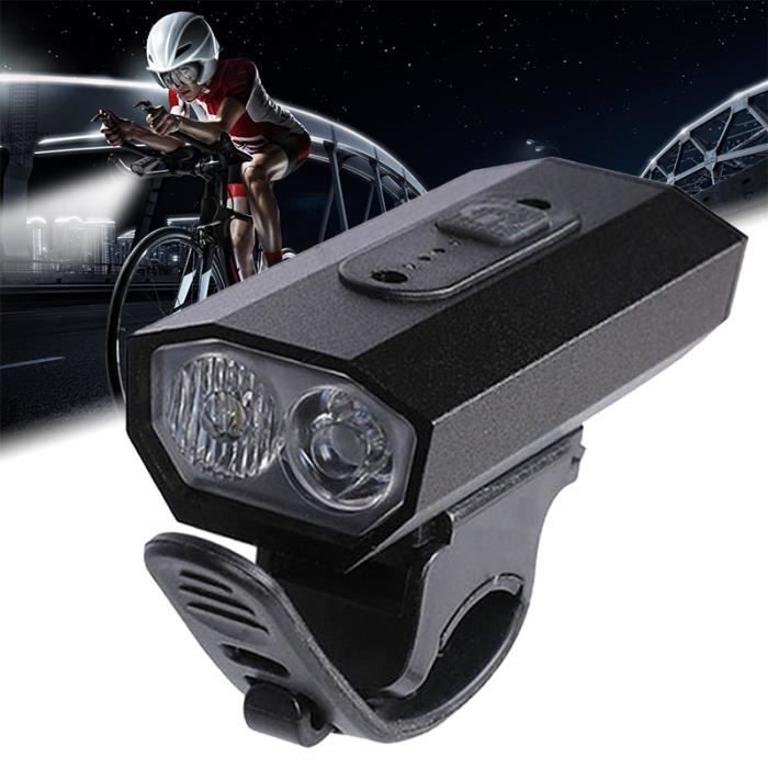 Phare Avant SUPYINI Pour Trottinette M365/Pro – 150 Lm, Portée 300 M, Rechargeable USB, T6, étanche IP65, Alliage Alu Réglable