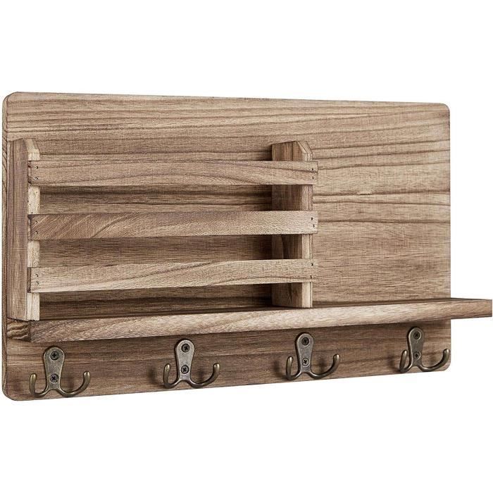 Organisateur De Courrier En Acrylique - Porte-lettres Avec Clip Pour Enveloppes - Range Bureau Design