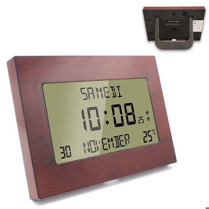 LED horloge num/érique mise /à niveau version 8888 horloge murale peut ajuster la luminosit/é de la LED automatiquement