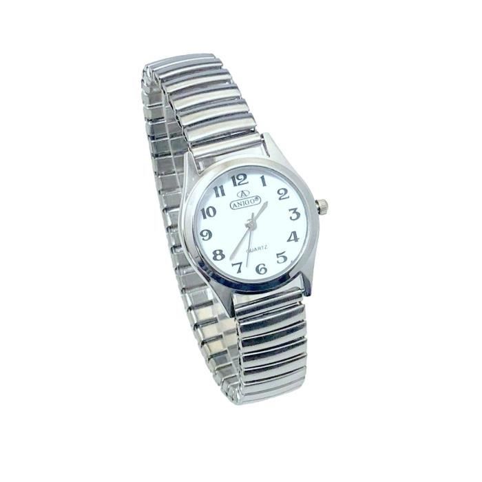 Bracelet Montre Extensible SHELTER acier 18mm polis Bijouterie Erik Roger à Coutances (50200