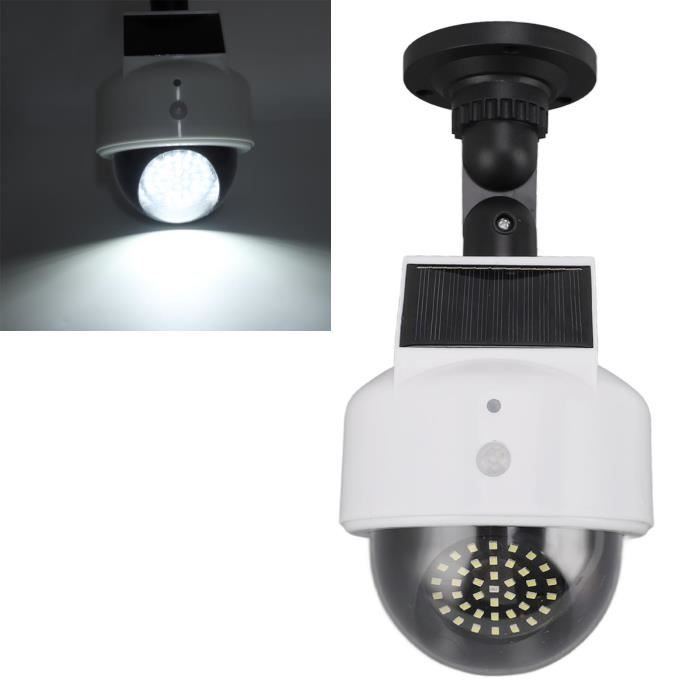 Caméra factice Caméra de sécurité de surveillance factice, fausse