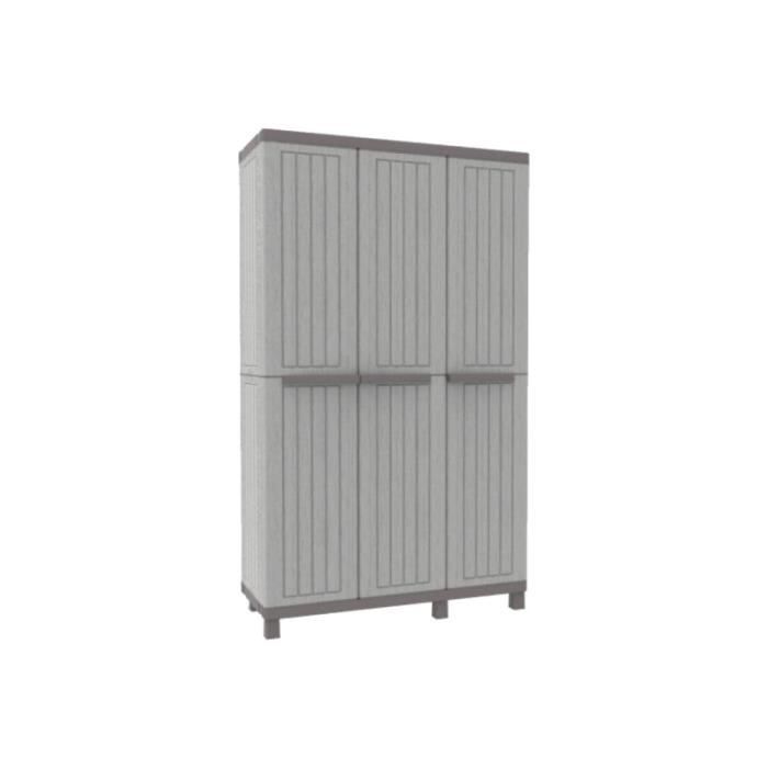 Armoire 3 portes TERRY C-Wood 102A - 102 x 39 x 170 cm Armoire 3 portes TERRY C-Wood 102A - 102 x 39 x 170 cm