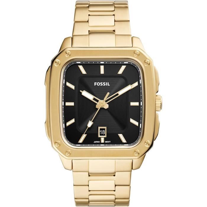 Montre Skagen Grenen Homme - Design Scandinave Minimaliste - Bracelet Acier Inoxydable Recyclé - Étanche 30m