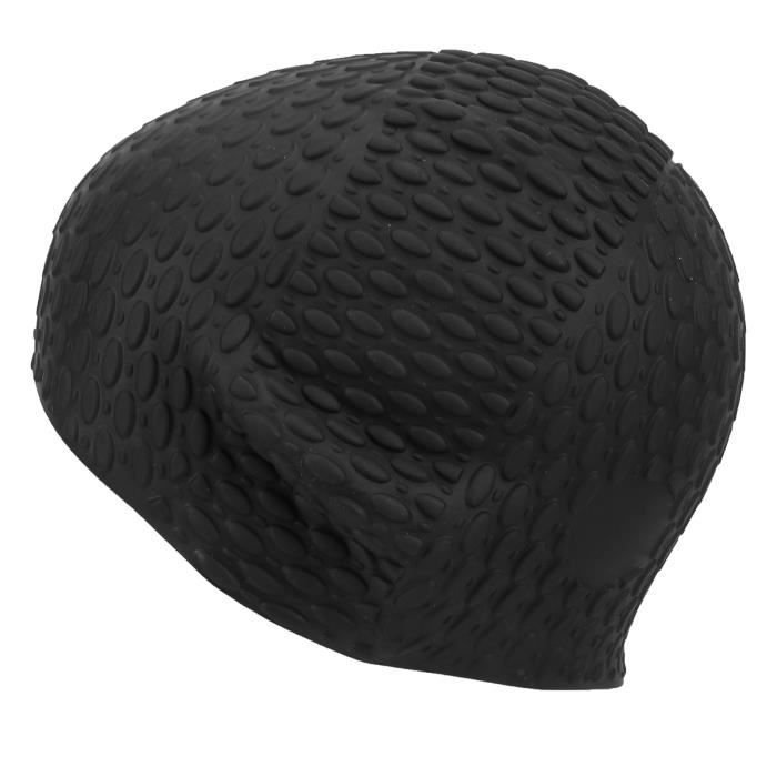 Bonnet De Bain Silicone Femme - Antidérapant, étanche, Taille Unique - Pour Piscine, Natation, Sports Aquatiques