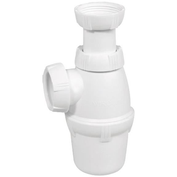 Siphon de lavabo réglable - entrée 1 1/4 - D: 32 mm