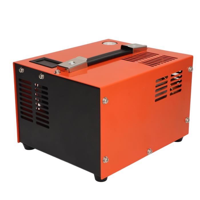 PCP compresseur d'air 4500Psi 30Mpa haute pression huile sans eau  ventilateur refroidissement pompe électrique Portable