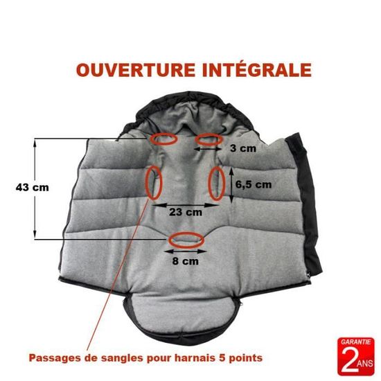 Chanceliere siege auto 5 points clearance