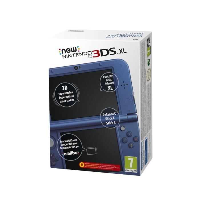 Console Nintendo 3DS - Bleu Lagon (En Boîte) - 3DS - Console Occasion