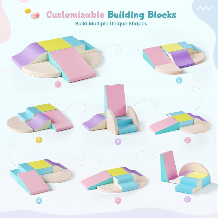 Blocs de construction en mousse pour enfants, blocs de construction ...