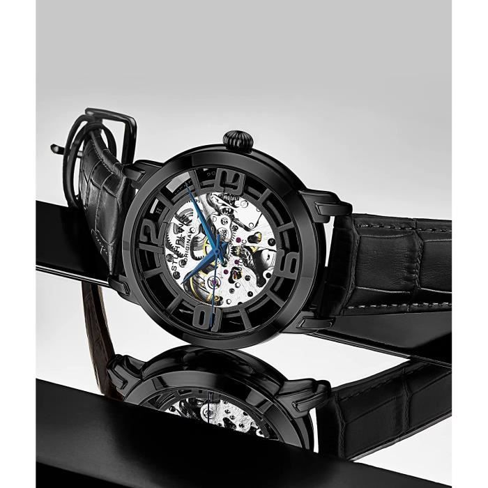 Montre squelette homme sale stuhrling