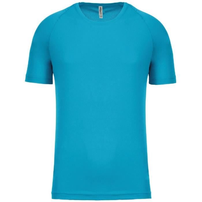T-shirt sport - Running - Homme - PROACT - bleu - 100% polyester
