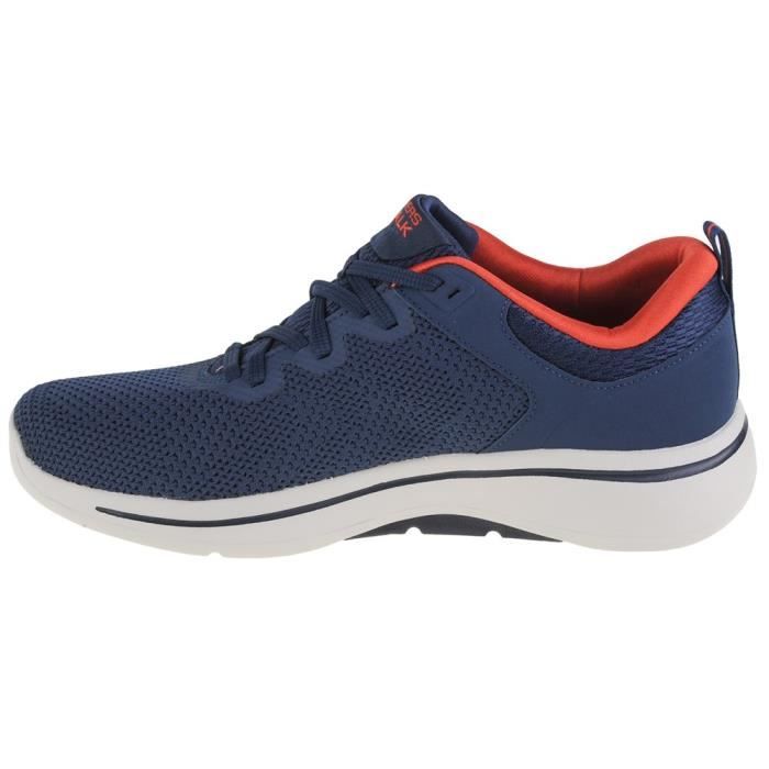 Chaussures SKECHERS GO Walk Arch Fit Clinton Bleu marine Homme