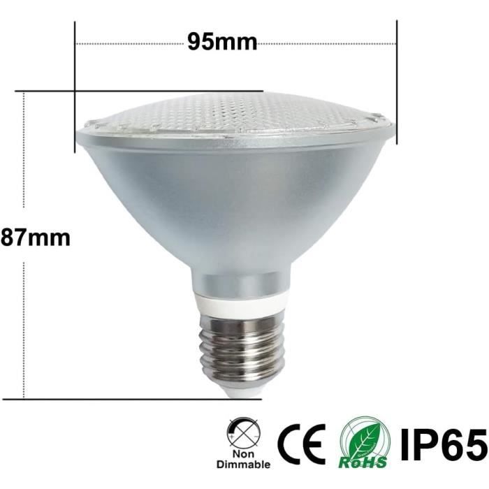 LAMPE LED SPOT PAR30S DIMMABLE E27