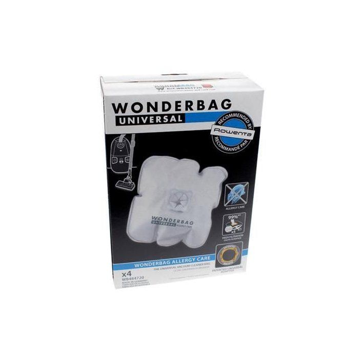 20 Sacs D'aspirateur Compatibles Rowenta - Filtration 5 Couches, Ouverture 49 Mm - 1