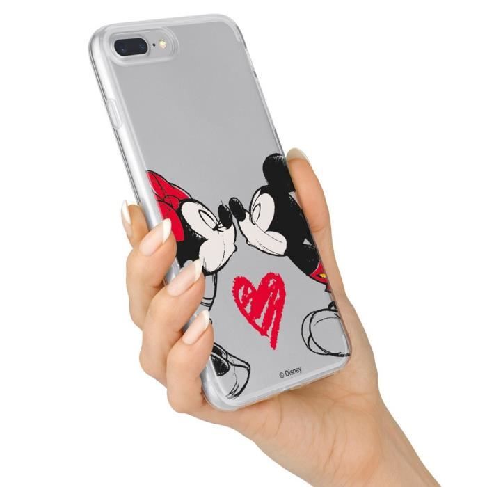 Coque pour Xiaomi Redmi Note 12 5G Officielle de Disney Angel & Stitch  Bisou - Lilo & Stitch