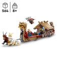 LEGO® 76208 Marvel Le Drakkar de Thor, Jouet à Construire de Bateau avec Minifigurines Avengers et Stormbreaker, dès 8 ans-2