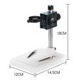 HD 1080P 5MP Microscope électronique numérique loupe 1000X USB LCD 8LED-2