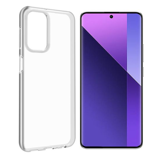 Coque Arrière + 2 Verres Trempés Incurvés Pour XIAOMI REDMI NOTE 13 PRO PLUS - Transparente, Anti-choc, Silicone