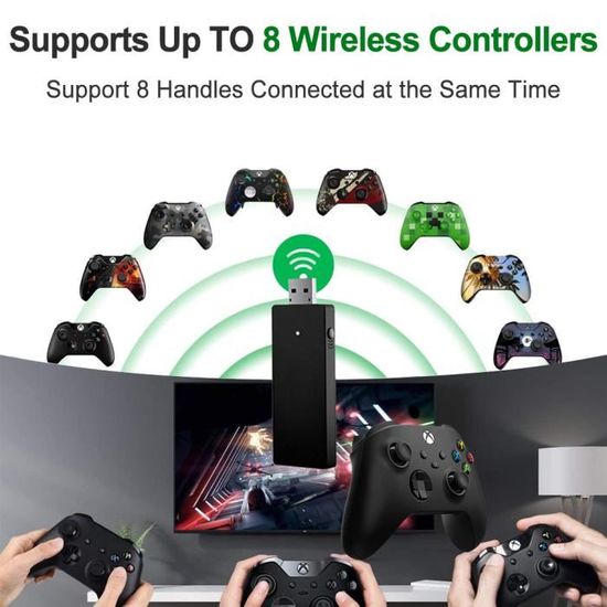 ② NEUF ! Adaptateur USB manette xbox ONE pour PC WINDOWS. — Consoles de jeu, Xbox